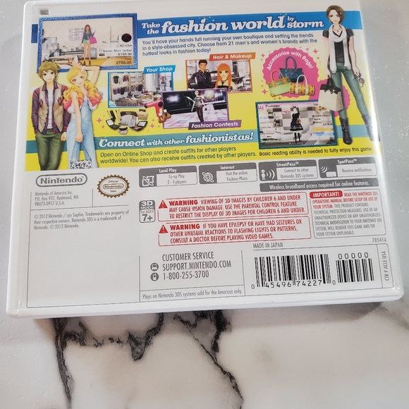Style Savvy: Trendsetters Nintendo 3DS *TESTED* - Picture 3 of 8